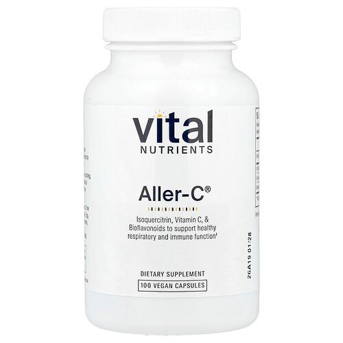 Vital Nutrients, Aller-C®, 베지 캡슐 100정 상품 이미지