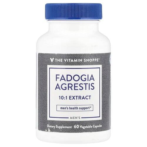 더 비타민 샵 The Vitamin Shoppe, 남성용, Fadogia Agrestis, 베지 캡슐 60정(캡슐 1정당 600mg)