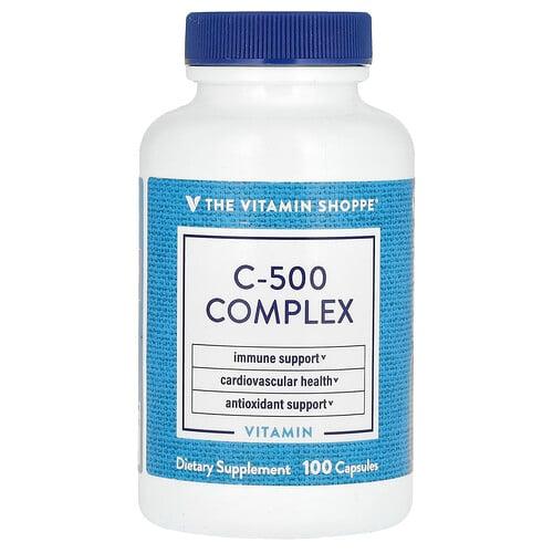 더 비타민 샵 The Vitamin Shoppe, C-500 복합체, 캡슐 100정 상품 이미지