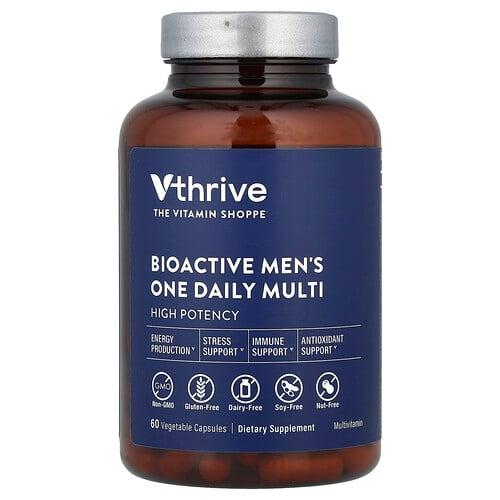 브이쓰라이브 Vthrive, 생체 활성 남성용 원 데일리 멀티, 베지 캡슐 60정