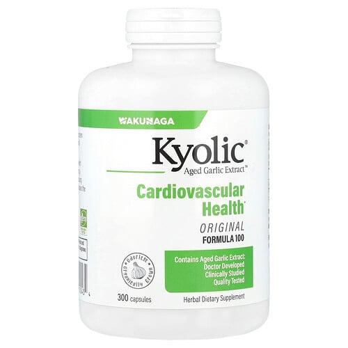 쿄릭 Kyolic, Aged Garlic Extract™, 심혈관 강화, 오리지널 포뮬라 100, 캡슐 300정(캡슐 1정당 300mg)