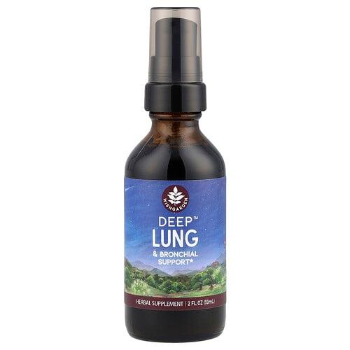 위시가든 허브 WishGarden Herbs, Deep Lung™ & 기관지 강화제, 59ml(2fl oz)