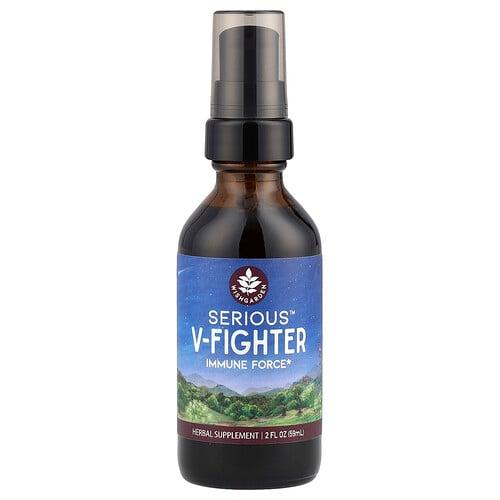 위시가든 허브 WishGarden Herbs, Serious™ V-파이터, 59ml(2fl oz) 상품 이미지