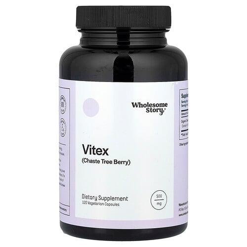 홀섬 스토리 Wholesome Story, Vitex, 베지 캡슐 120정(캡슐 1정당 500mg)