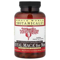 홀 월드 보타니칼 Whole World Botanicals, Royal Maca® 남성용, 베지 캡슐 180정