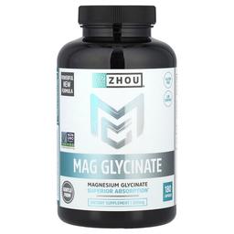 Zhou Nutrition, Mag 글리시네이트, 캡슐 180정