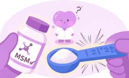 MSM 매일 먹으면서 효과 없다는 분, 용량 확인부터 하세요!