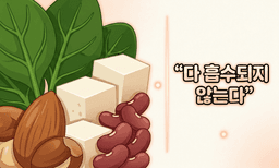 철분은 먹는다고 다 흡수되지 않습니다 — 약사가 정리한 철분 음식 가이드