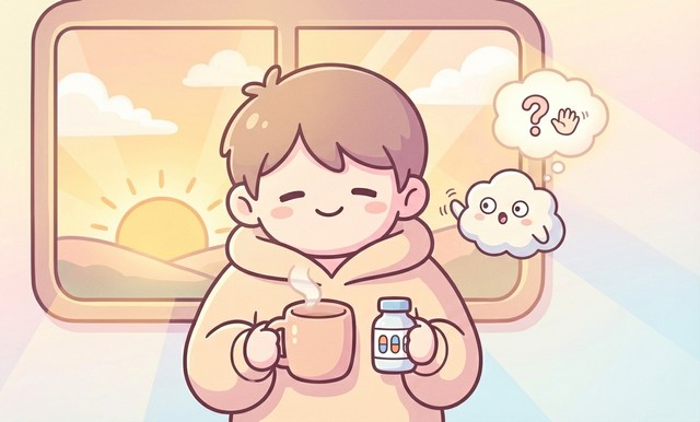 아침에 커피 마시고 칼마디 드시는 분, 잠깐만요!