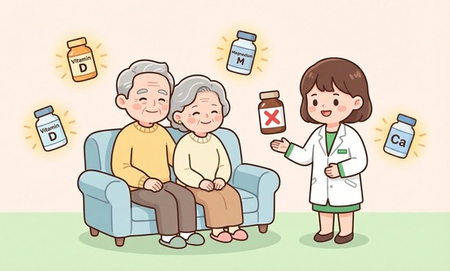 약사인 저도 부모님께 '칼슘' 영양제만 드리지 않아요