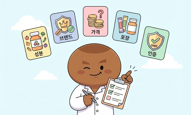 약사가 종합비타민 볼 때 체크하는 5가지