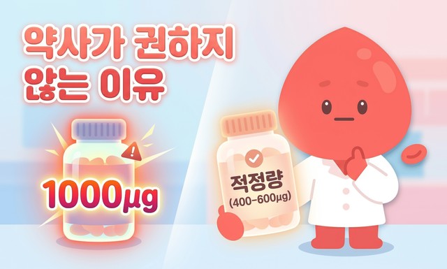약사가 엽산 1000μg을 권하지 않는 진짜 이유