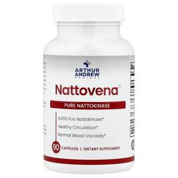 아서 앤드류 메디칼 Arthur Andrew Medical, Nattovena®, 순수 나토키나아제, 4,000FU, 캡슐 90정