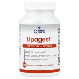 아서 앤드류 메디칼 Arthur Andrew Medical, Lipagest™, 지방 소화 촉진, 캡슐 90정