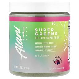알라니 누 Alani Nu, 셀프, 슈퍼 그린, 야생 베리, 234g(8.2oz)