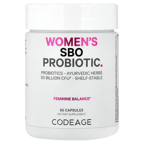 Codeage, 여성용 SBO 프로바이오틱, 캡슐 60정 상품 이미지