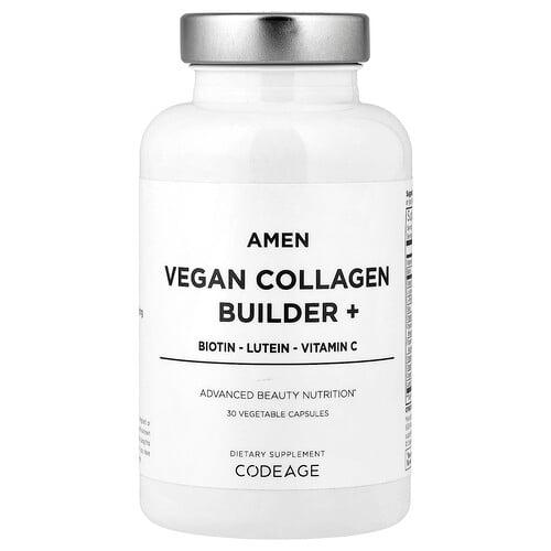 Codeage, Amen, Vegan Collagen Builder+, 베지 캡슐 30정 상품 이미지