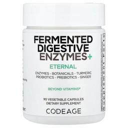 Codeage, 발효 소화 효소+, 베지 캡슐 90정