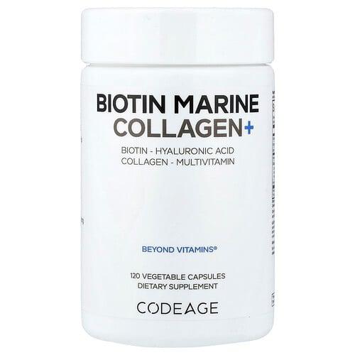 Codeage, 비오틴 해양 콜라겐+, 베지 캡슐 120정 상품 이미지