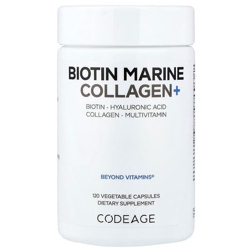 Codeage, 비오틴 해양 콜라겐+, 베지 캡슐 120정 상세 이미지