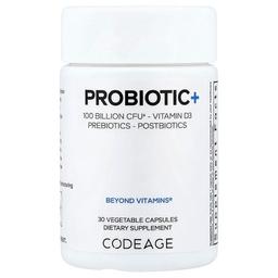 Codeage, 프로바이오틱+, 베지 캡슐 30정
