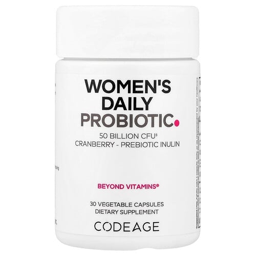 Codeage, 여성용 데일리 프로바이오틱, 베지 캡슐 30정 상세 이미지