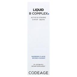 Codeage, 액상 B 복합체, 라즈베리, 29.6ml(1fl oz)