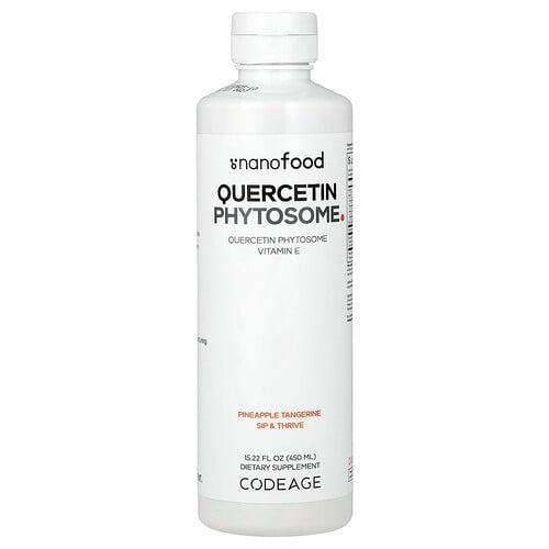 Codeage, 퀘르세틴 파이토솜, 파인애플 귤, 450ml(15.22fl oz) 상품 이미지