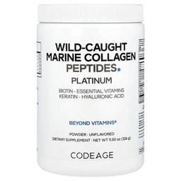Codeage, 자연산 해양 콜라겐 펩타이드 분말, 플래티넘, 무맛, 326g(11.5oz)