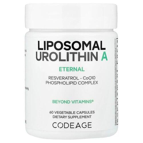 Codeage, 리포소말 유로리틴A, Eternal, 베지 캡슐 60정 상품 이미지