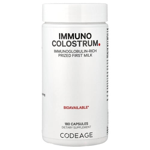 Codeage, 이뮤노 초유, 캡슐 180정(캡슐 1정당 500mg) 상세 이미지
