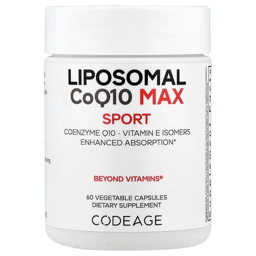 Codeage, 리포소말 CoQ10 맥스, 센추리온, 캡슐 60정 상세 이미지