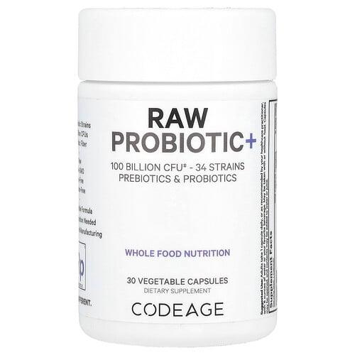 Codeage, 무가공 프로바이오틱+, 1,000억CFU, 베지 캡슐 30정 상품 이미지