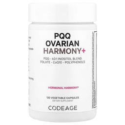 Codeage, PQQ 난소 하모니+, 베지 캡슐 120정