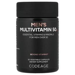 Codeage, 남성용 종합비타민 50, 베지 캡슐 30정