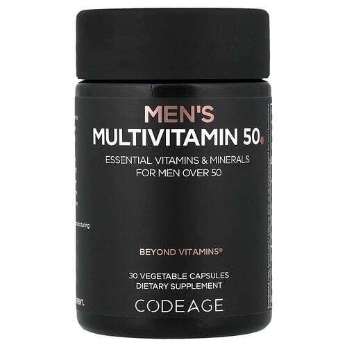 Codeage, 남성용 종합비타민 50, 베지 캡슐 30정 상세 이미지