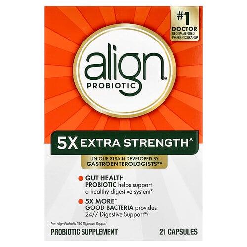 얼라인 프로바이오틱스 Align Probiotics, 프로바이오틱, 캡슐 21정(캡슐당 50mg) 상품 이미지