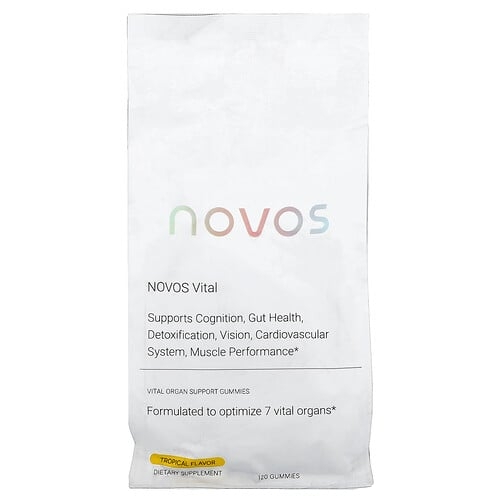 NOVOS, Novos Vital 구미젤리, 트로피컬, 구미젤리 120개 상세 이미지