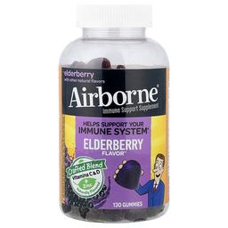 에어본 AirBorne, 면역력 강화 보충제, 엘더베리, 구미젤리 130개