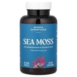 Akasha Superfoods, 바다 이끼, 베지 캡슐 60정