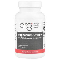 알러지 리서치 그룹 Allergy Research Group, 마그네슘시트레이트, 베지 캡슐 90정(캡슐 1정당 170mg)
