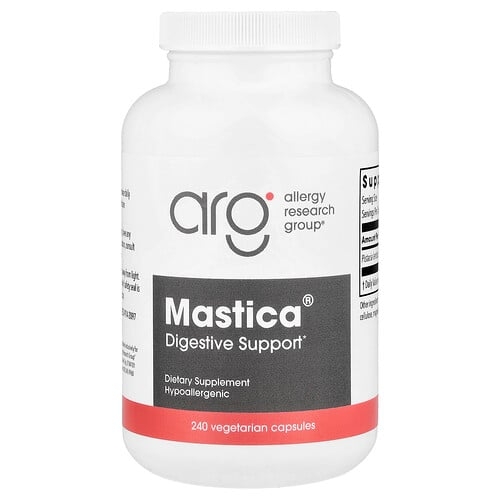 알러지 리서치 그룹 Allergy Research Group, Mastica®, 정품 키오스 매스틱, 베지 캡슐 240정(캡슐 1정당 0.5g) 상세 이미지