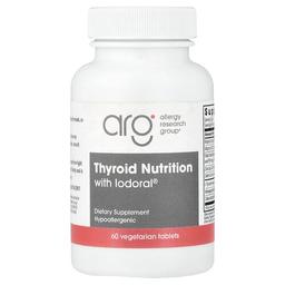알러지 리서치 그룹 Allergy Research Group, Iodoral® 함유 갑상선 영양소, 베지 정제 60정