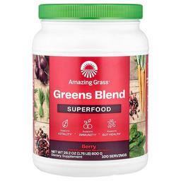 어메이징 그라스 Amazing Grass, Green Superfood, 베리, 800g(28.2oz)