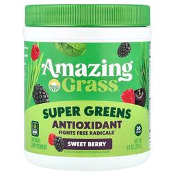 어메이징 그라스 Amazing Grass, Green Superfood 항산화제, 스위트 베리, 210g(7.4oz)
