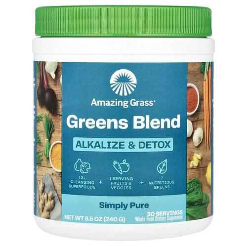 어메이징 그라스 Amazing Grass, Green Superfood, 알칼리화 & 디톡스, 240g(8.5oz) 상품 이미지