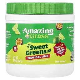 어메이징 그라스 Amazing Grass, 스위트 그린, 트로피칼 라임, 150g(5.29oz)