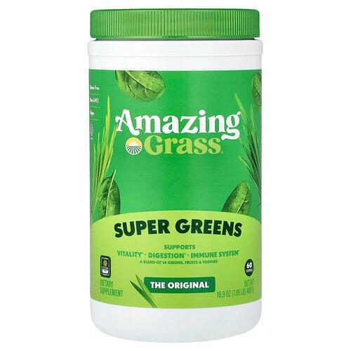 어메이징 그라스 Amazing Grass, 녹색 채소 혼합물 슈퍼 푸드, 480g(16.9oz) 상품 이미지