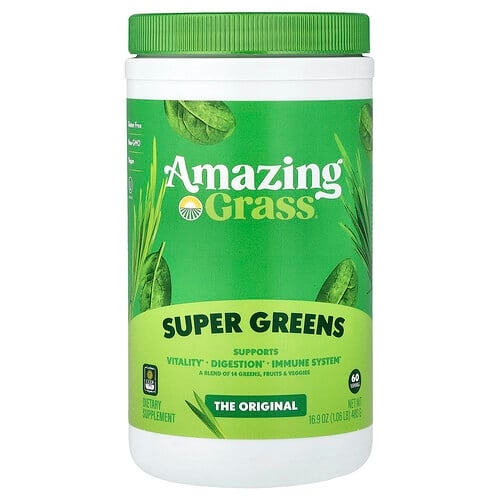 어메이징 그라스 Amazing Grass, 녹색 채소 혼합물 슈퍼 푸드, 480g(16.9oz) 상세 이미지