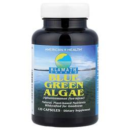 어메리칸 헬스 American Health, Klamath Shores®, 남조류 함유, 캡슐 120정(캡슐 1정당 500mg)